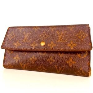 Louis Vuitton LV Long Wallet - 8”x4”